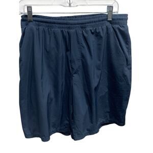 Lululemon‎ Pace Breaker Out Of Mind Liner 9" BLUE SZ LARGE